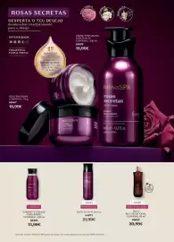 Folheto O Boticário Página 88: Óleo multifuncional glorioso €20,99, Nativa spa rosas secretas body splash €21,99