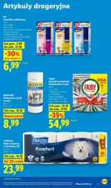 Lidl gazetka Strona 109: Papier toaletowy Floralys Komfort €23,99, Kapsułki do zmywarki Platinum Plus Lemon €54,99