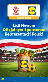 Lidl gazetka Strona 2: POLSKA LiDL OFICJALNY SPONSOR Lidl Nowym Oficjalnym Sponsorem Reprezentacji Polski LIDL R 42/26