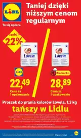 Lidl gazetka Strona 23: Baby Lovela proszek do kolorów €28,89