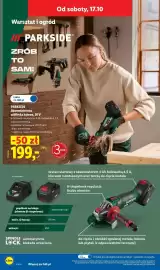 Lidl gazetka Strona 42: PARKSIDE Akumulatorowa szlifierka kątowa, 20 V €199,00