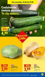 Lidl gazetka Strona 47: Polska kapusta gołąbkowa, luzem €3,99, Polska dynia piżmowa, luzem €3,99