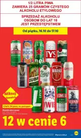 Lidl gazetka Strona 7: Piwo w puszcze €6,00