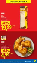 Lidl gazetka Strona 9: Rzeźnik Polski kurczak - ćwiartki, XXL €4,99, Ser Carski €19,99
