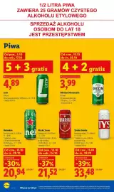 Lidl gazetka Strona 96: Okocim Okocimskie €3,99, Tyskie Gronie €33,48