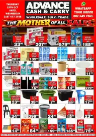 Advance Cash n Carry catalogue week 42 Page 10: PLASTIC BASIN €7,49, PLASTIC UTILITY BIN €89,99