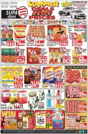 Supa Store catalogue Page 1: Sasko Premium White/Brown Bread 700g €30,00, Rhodes Baked Beans 400g €24,00