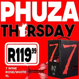Supa Store catalogue Page 1: 7 Wine Rosé/White €119,99