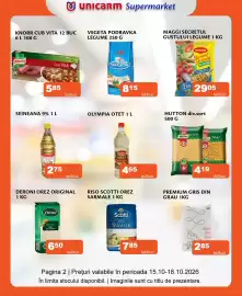 Catalog Unicarm Pagină 2: Hutton div.sort €4,19, Knorr cub vita €5,85