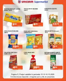 Catalog Unicarm Pagină 5: Maretti bruschette €3,10, Tecsa petit beurre €4,25