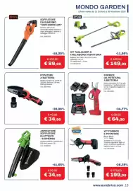 Volantino Eurobrico Pagina 13: Aspiratore soffiatore elettrico Supherba €34,95, Potatore a batteria Armour €34,90