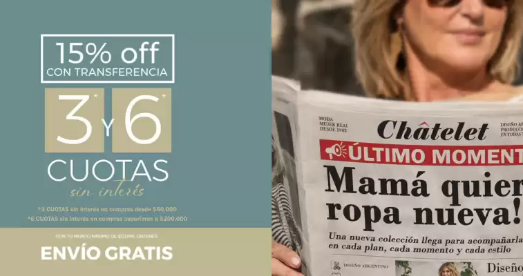 Chatelet (válido hasta 1-11)