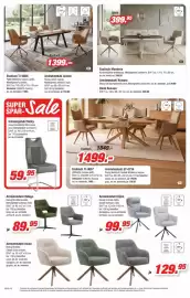 Möbel AS Prospekt Seite 10: Esstisch TI-0657 €1.499,00, Armlehnstuhl Vidago €89,95