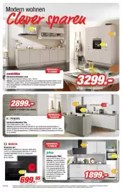 Möbel AS Prospekt Seite 6: Küchenkombination Win €2.899,00, BOSCH Backofen-Set €699,95