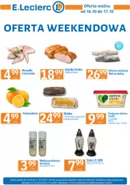 E.Leclerc gazetka Strona 1: Margaryna Optima Cardio €9,99, Znicz Z-309 €7,99