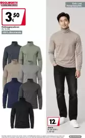 Woolworth Prospekt Seite 10: Rollkragenpullover €3,50, Jeans €12,00