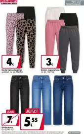 Woolworth Prospekt Seite 17: Kinderjeans €5,55, Kinder Jogginghose €3,00