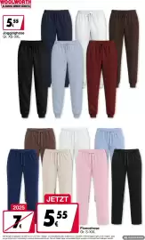 Woolworth Prospekt Seite 4: Fleecehose €5,55, Jogginghose €5,55