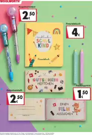 Woolworth Prospekt Seite 16: Kugelschreiber SCHULKIND €2,50
