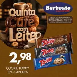 Catálogo Barbosão Extra Supermercados Página 10: Cookie toddy sabores €2,98