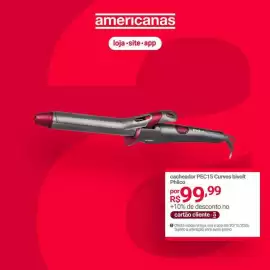 Encarte Lojas Americanas semana 42 Página 1: Bivolt - cacheador pec15 cuves €99,99