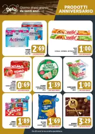 Volantino Deco Market Pagina 5: Galbani Crema Bel Paese 8 Formaggini €1,39, Yomo yogurt intero senza zuccheri aggiunti €0,69