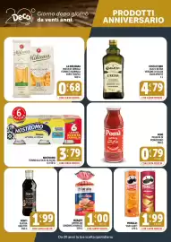 Volantino Deco Market Pagina 6: La Molisana pasta di semola €0,68, Nostromo tonno all'olio di oliva €3,79