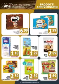 Volantino Deco Market Pagina 7: Caffè classico decaffeinato €6,99, Sterilgarda Latte UHT Parzialmente Scremato €1,10