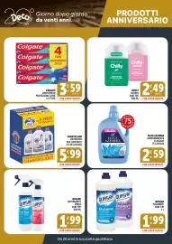 Volantino Deco Market Pagina 9: Chanteclair Detersivo per lavatrice €5,99, Felce Azzurra ammorbidente classico €2,59