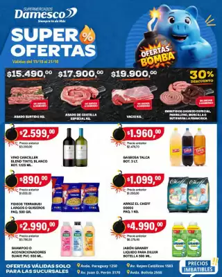 Catálogo Supermercados Damesco (válido hasta 21-10)