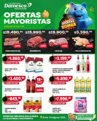 Catálogo Supermercados Damesco (válido hasta 21-10)