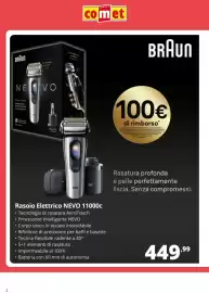 Volantino Comet Pagina 2: Braun Rasoio Elettrico Nevo 11000c €449,99