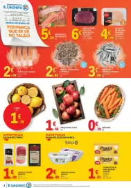 Folheto E.Leclerc | Fim de Semana Página 2: Linguiça picante damatta €1,99, Cenoura €0,79