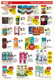 Folleto FROIZ Página 13: Té Sir Winston Tea €2,19, Única leche A2 €1,25