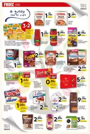 Folleto FROIZ Página 15: Nesquik cacao soluble €5,95, Sopa sobre Maggi €0,57