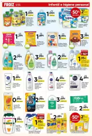 Folleto FROIZ Página 19: Champú H&S gama €1,95, Johnson's no más tirones €2,99