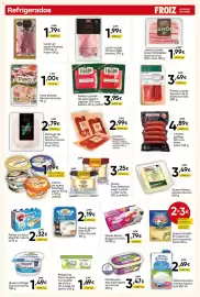 Folleto FROIZ Página 8: Mantequilla Asturiana ligera sin lactosa €3,47, Nata Asturiana montar liquida €2,69