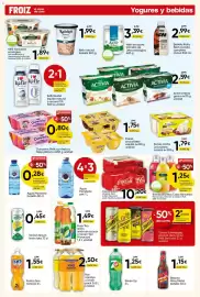 Folleto FROIZ Página 9: Kas naranja €2,50, Coca-Cola Original, Zero o Zero Zero lata €10,20