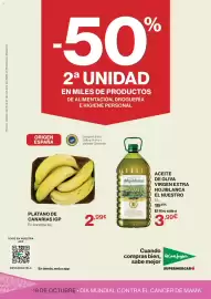 Catálogo El Corte Inglés Página 1: Hojiblanca aceite de oliva virgen extra el nuestro €3,99, Plátano de canarias igp €2,99
