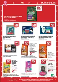 Catálogo El Corte Inglés Página 19: Ultima alimento seco para perro mini adulto pollo €5,96, Katakan literas para gato €2,81