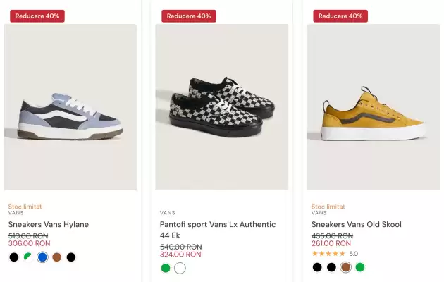 VANS (valid până la 28-10)