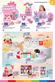 Dreamland folder | Sint Pagina 100: Micromallows Winter 10-Pack €19,99, Squishmallows 40cm €24,99