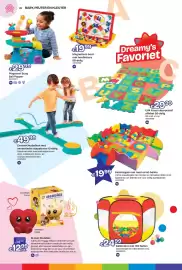 Dreamland folder | Sint Pagina 28: Foamtegels met rand en 40 ballen €19,99, Ballentent met 100 ballen €24,99