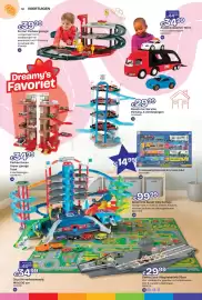 Dreamland folder | Sint Pagina 50: Alloy Car Series Transporterset met 8 trucks 1:64 €14,99, Battle Zone Vliegdekschip €29,99