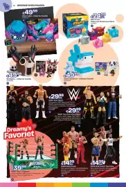 Dreamland folder | Sint Pagina 76: WWE Main Event €14,99, WWE ring + 2 figuren €39,99