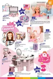 Dreamland folder | Sint Pagina 96: Charlene Super Model kaphoofd €29,99, Unicorn Casuelle Make-up koffer LED €19,99