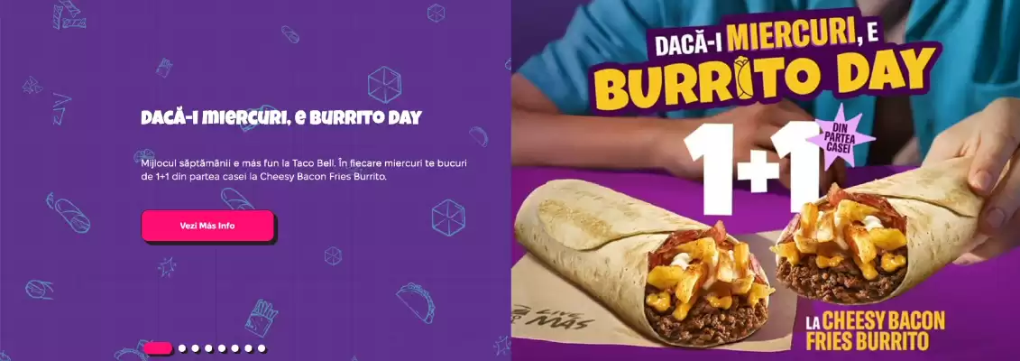 Taco Bell (valid până la 4-11)