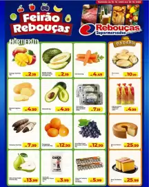 Catálogo Rebouças Supermercados Página 2: Tangerina importada kg €12,99, Batata Inglesa €4,99