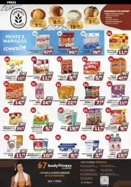 Encarte Cometa Supermercados semana 42 Página 3: Pão de queijo GOSTO MINEIRO €9,99, Morangos fruta nobre congelados €11,99