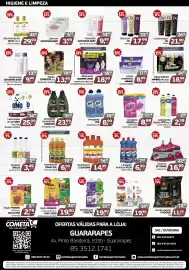 Encarte Cometa Supermercados | Loja guararapes Página 4: Tapete higiênico procão €19,90
